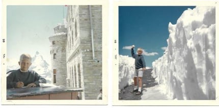 Alumni Roger Zanes at ISL in 1966