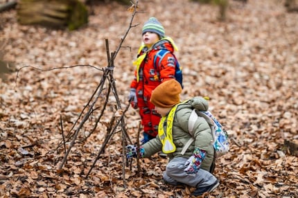ISL's young learners discovering nature 