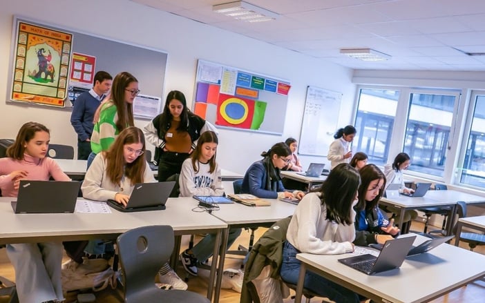 ISL's Student at the Girls Coding Weekend