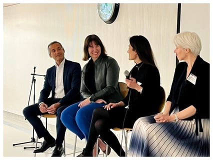 Speakers at the Potenti'ELLE event 