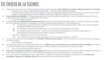 Les Physiciens Littérature 2024
