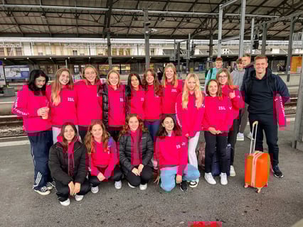 ISL Students at the Football Category A-B Girls Tournament