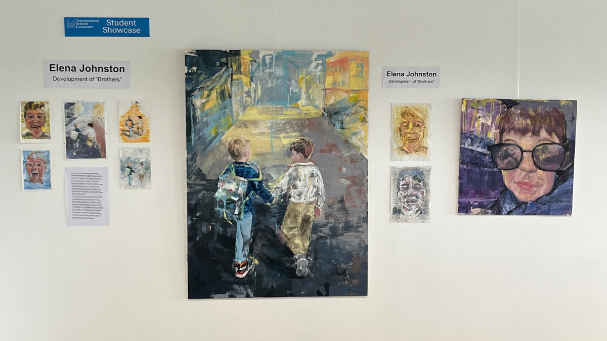 The importance of art in a school reception