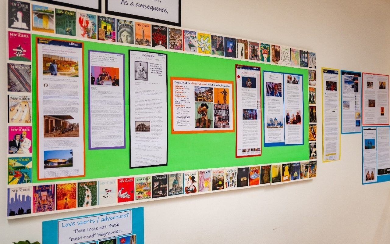 Reading Board at ISL